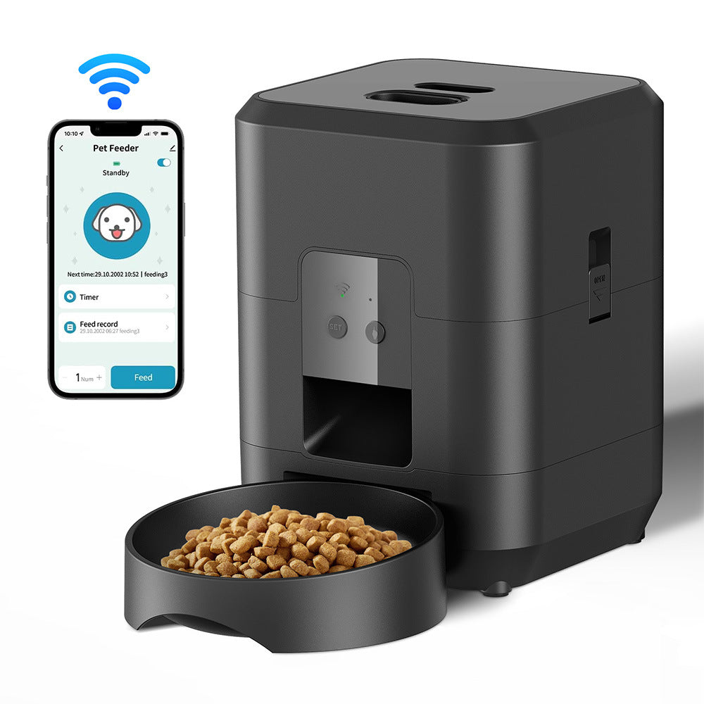 Pet Smart Feeder 2L Dog Feeding Machine WIFI Timing - 0 - CJ