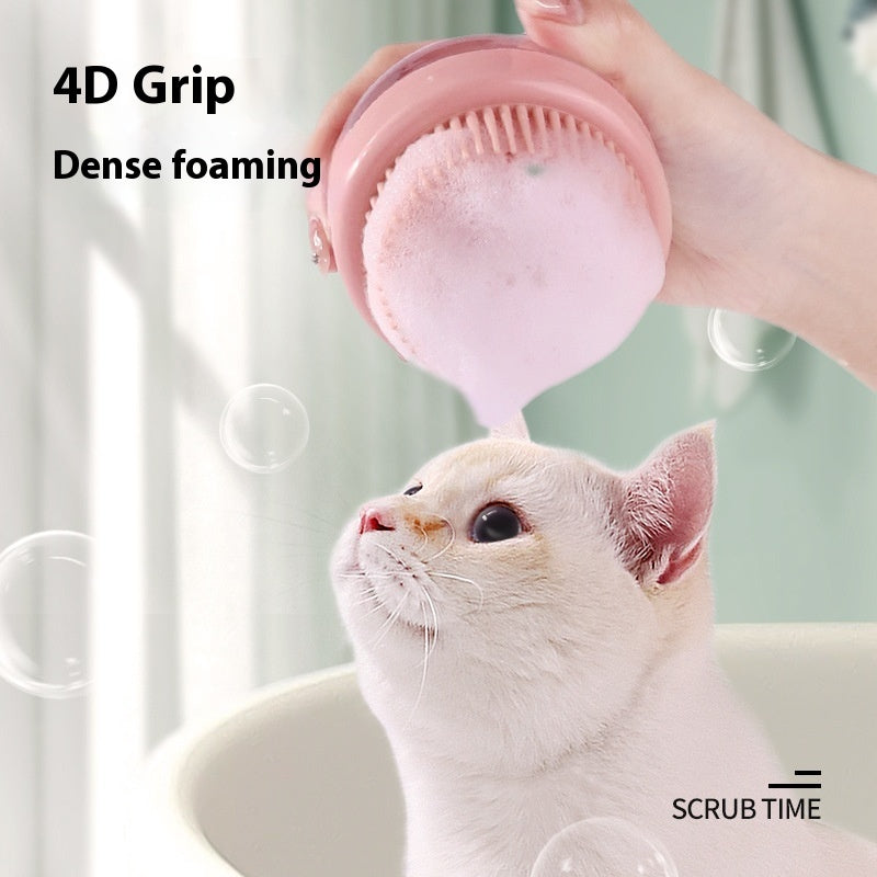 Pet Bath Silicone Bath Brush - 0 - CJ