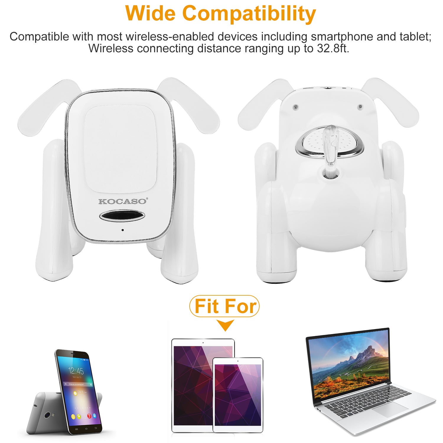 Puppy Dog Wireless Speaker Portable Mini Music Player Stereo Cute Animal Speaker With Built - In Mic FM Radio Stereo Bass MMC Card Slot USB Port For Cellphone Tablet - 5 - CJ