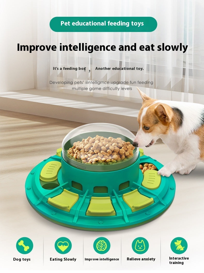 Interactive Dog Puzzle Toy For IQ Improvement And Slow Feeding Suitable For All Sizes Pets Nutritious Diet - Friendly Non - Electric Plastic Pets Game Pet Products - 0 - CJ