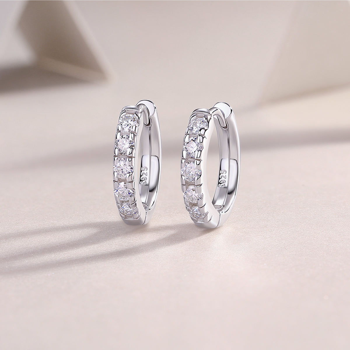 1Summer Iced Tea - Fashionable And Luxurious Diamond Jewelry Set With Moissanite S925 Sterling Silver And Platinum - plated Stud Earrings Prohibit TikTok sales - 5 - cjdropshipping