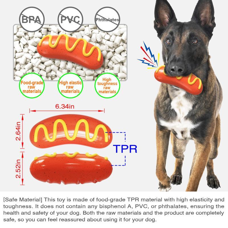 PPOKEl Dog Chew Toys Aggressive - Chaewers.Indestructible Dog Toy For Aggressive Chewer,Tough Chew Toys For Dogs Rubber Orange Plain - 5 - CJ