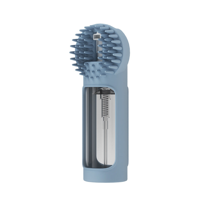 Silicone 2 - in - 1 Multi - Functional Pet Bath Brush - 0 - CJ