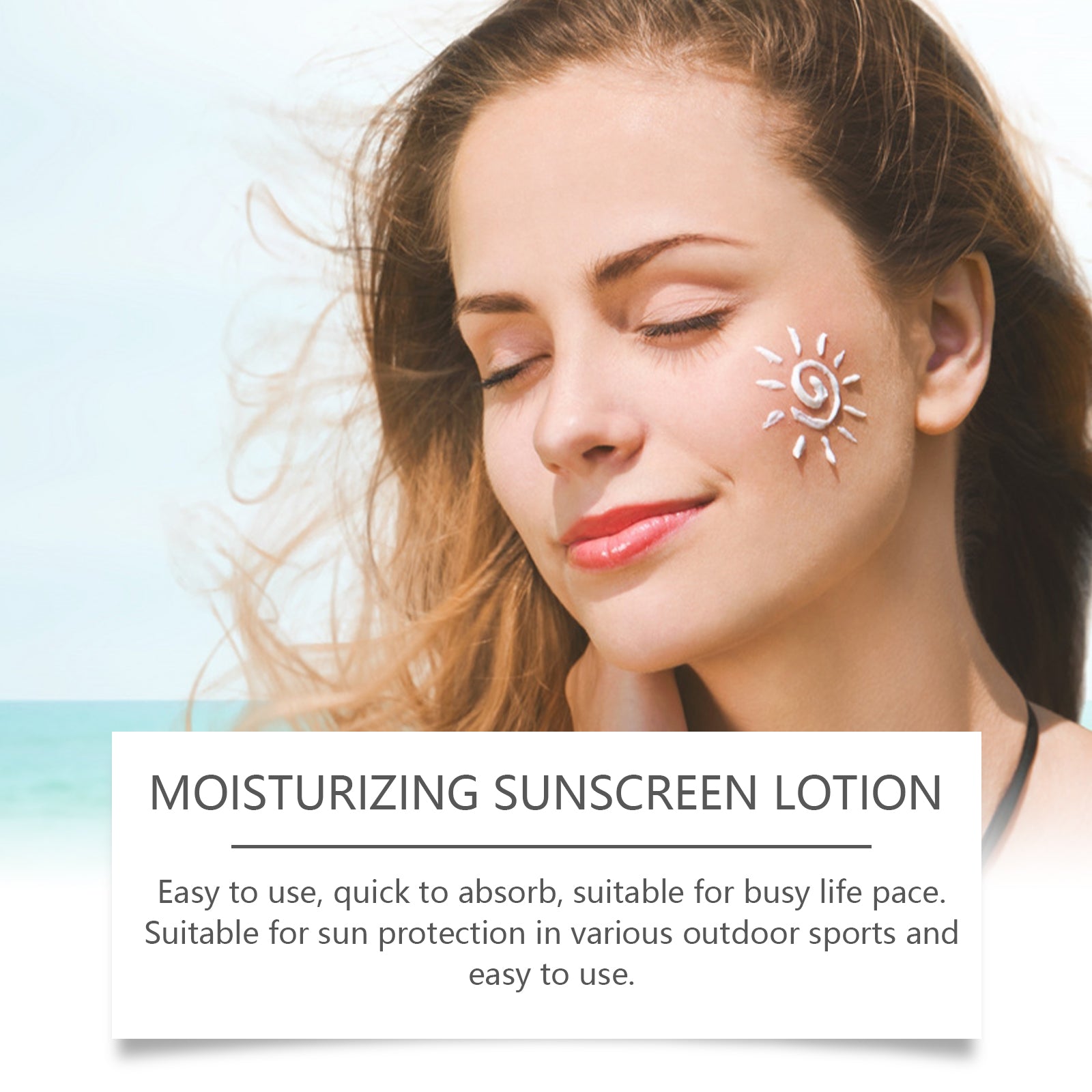 Hoygi Moisturizing Protection Cream, Outdoor Protection Gentle Moisturizing Skin Moisturizing Concealer Brightening Daily Care Cream - 5 - CJ