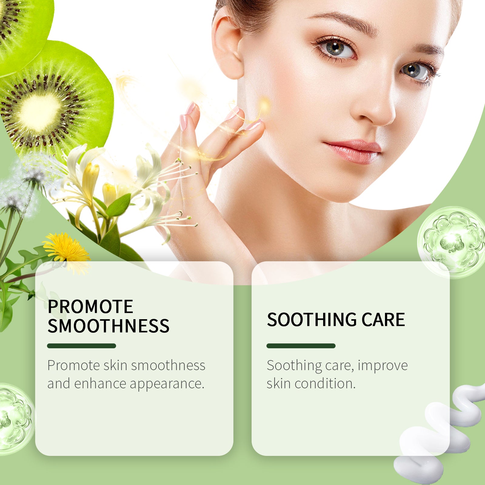 West&Month Skin Care Cream, Skin Repair Fat Granules Moisturizing Delicate And Smooth Skin Care Cream - 5 - CJ