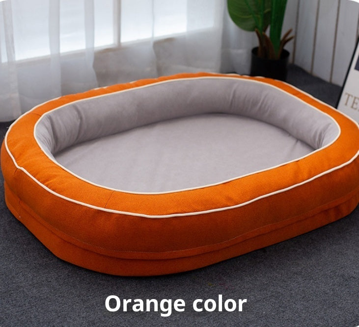 Kennel Four Seasons Universal Oval Large Removable Pet Bed - 0 - CJ
