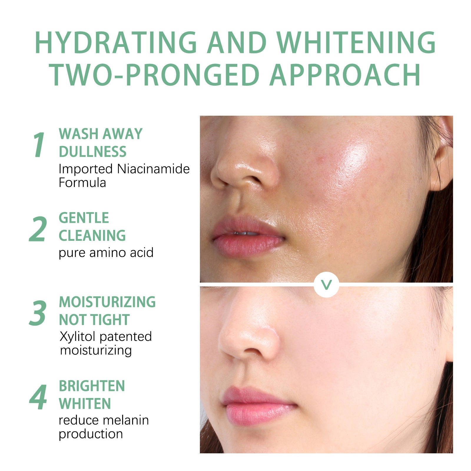 West&Month Brightening And Freckle - removing Facial Cleanser, Cleansing And Brightening Skin Moisturizing And Non - tightening Cleanser - 5 - CJ