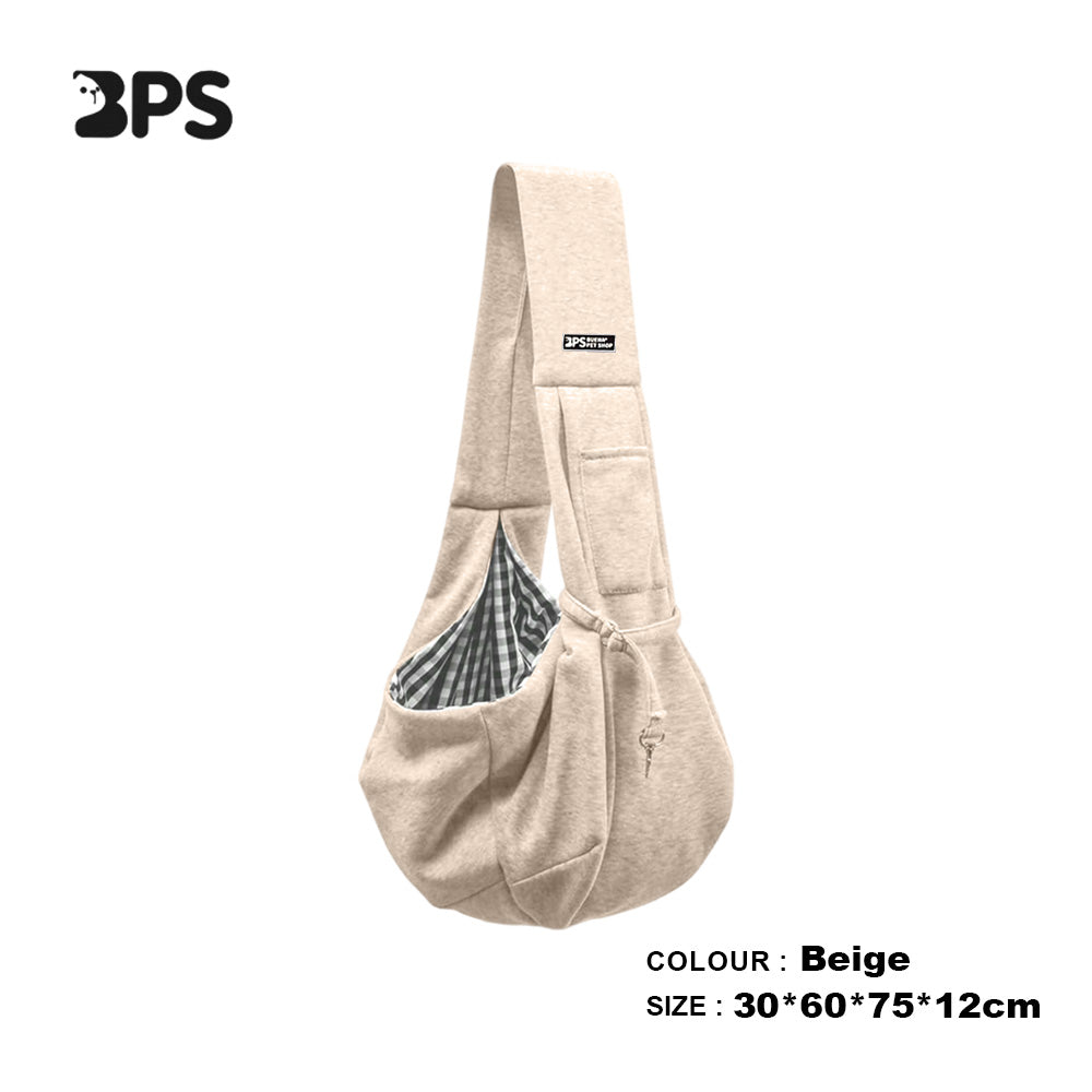 Comfortable Cotton Dog Bag Pet Out Crossbody Shoulder Bag Outdoor Travel Portable Cat Puppy Sling Bag Pet Carrying Supplies - 5 - CJ