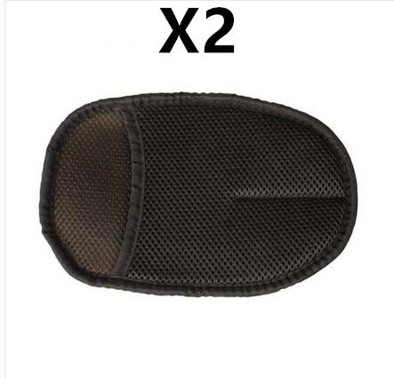 Car type soft hair car wash cleaning gloves car motorcycle car wash car care cleaning tools - 0 - CJ - 2pcs Black - CJQCGJQC00024 - 2pcs Black