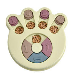 Dog Puzzle Toys Increase IQ Interactive Slow Dispensing Feeding Dog Training Games Feeder For Small Medium Dog Pet Training Toy - 0 - CJ