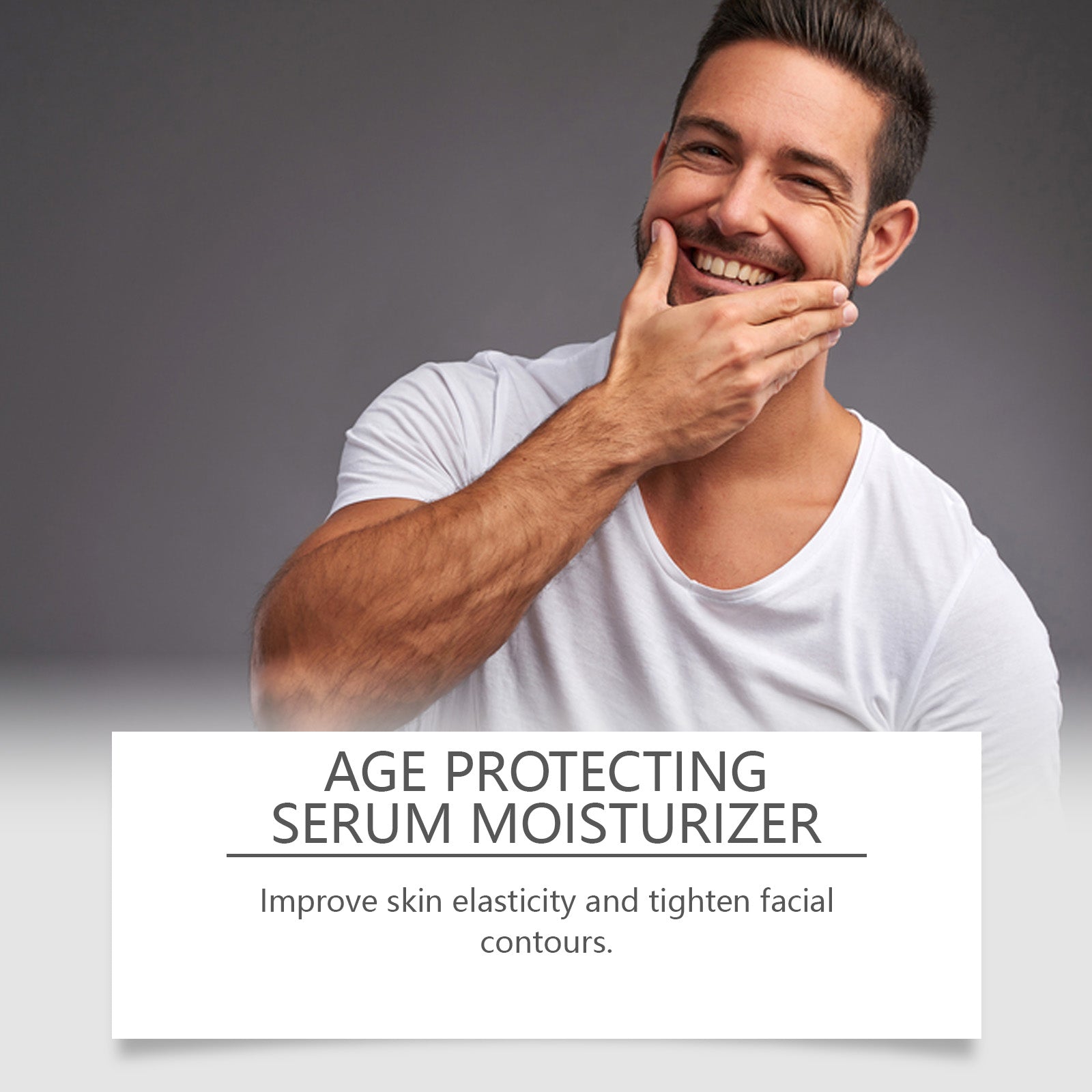 East Moon Men's Face Firming Serum, Lighten Fine Lines, Firming And Hydrating Daily Skin Care - 5 - CJ