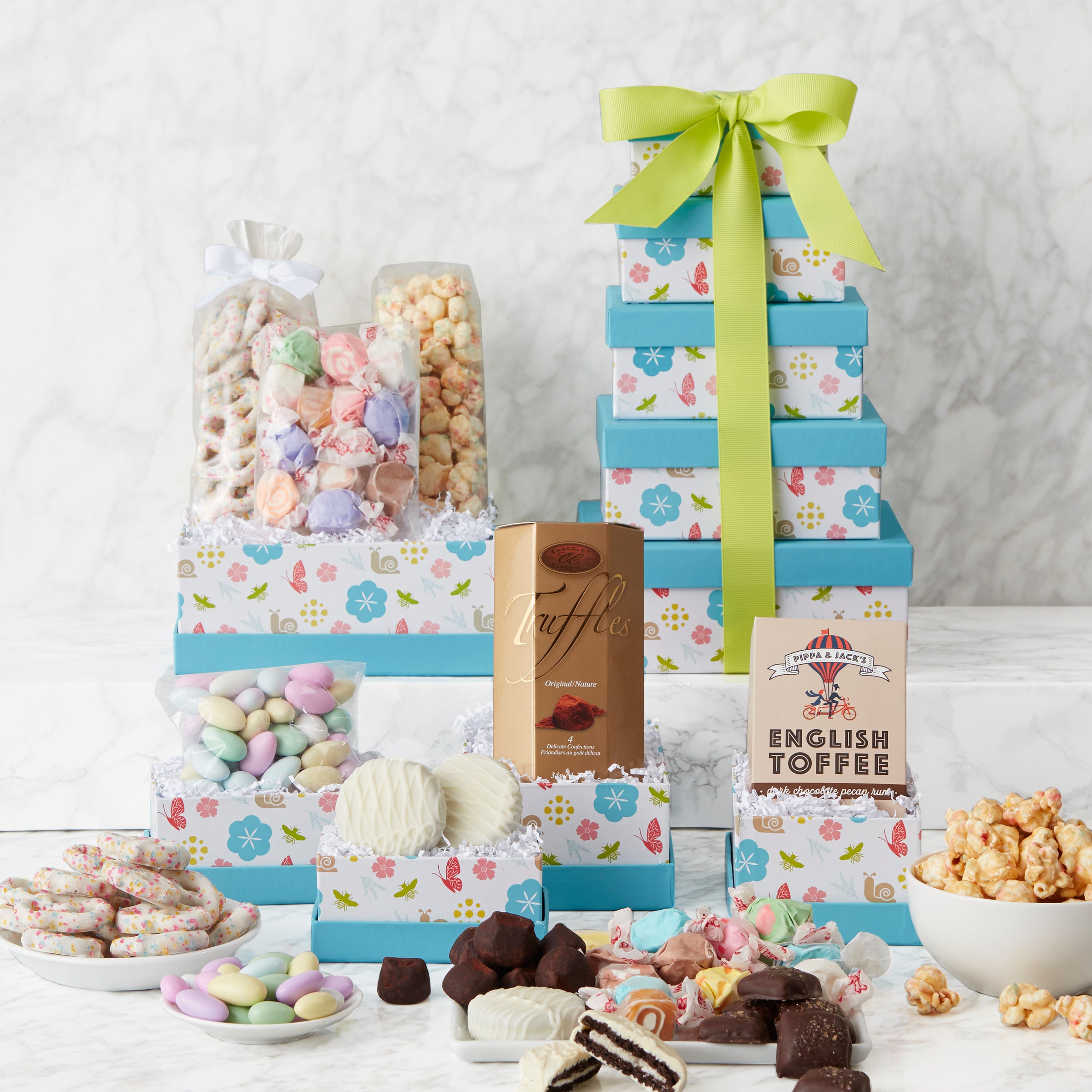 Mother's Day Sweets: Gourmet Gift Tower - GreatArrivals