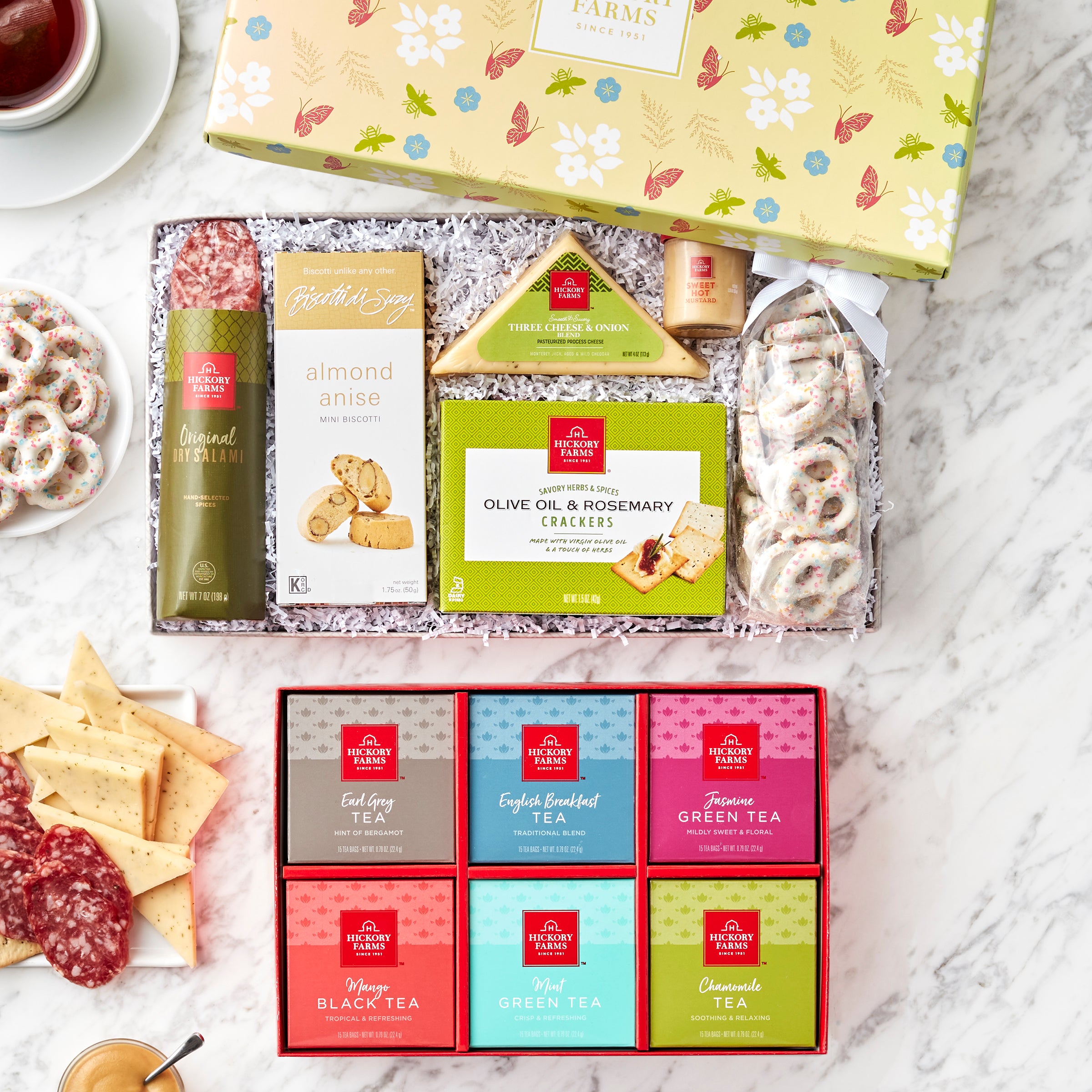 Mother's Day Tea: Gourmet Gift Basket - GreatArrivals