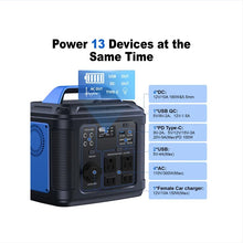 296Wh 80000mAh Lithium Battery Generator Solar For Outdoor Camping RV Home - 5 - CJ