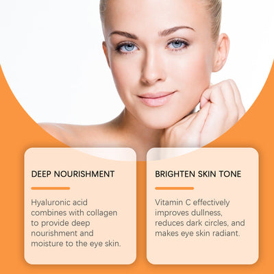 EELHOE Vitamin C Under Eye Patches For Dark Circles Care, Cooling, Moisturizing, Hydrating Eye Area Mask Patches - 5 - CJ
