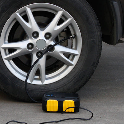 Tire Inflator 12V DC 120W 150PSI With LCD Electric Air Compressor 25L Per Min Large Air Flow - 5 - CJ