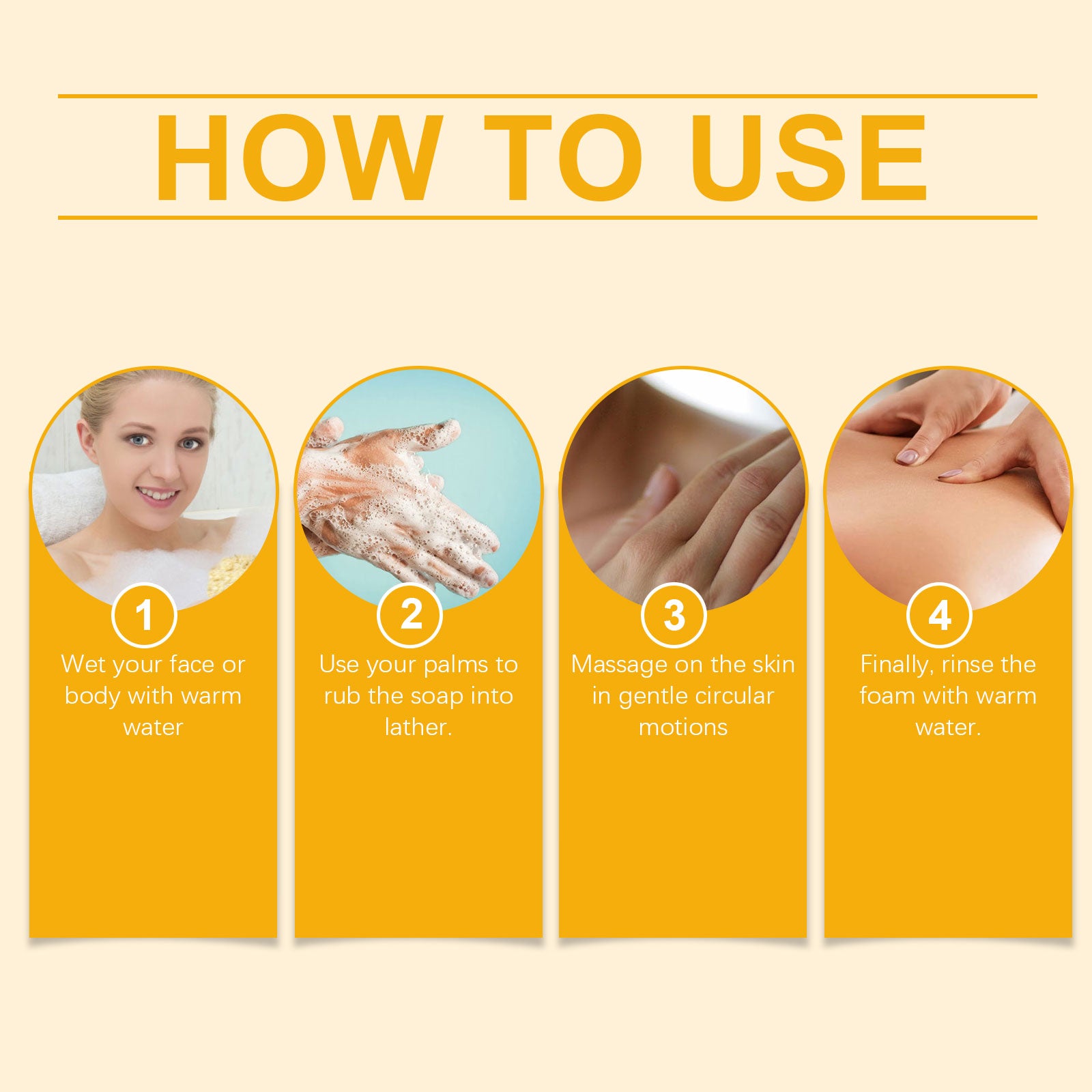 OceAura Skin Care Soap, Gently Cleanses Body Skin Dirt And Exfoliating Fresh Floral Cleansing Soap For Skin Care - 5 - CJ