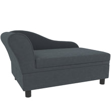 Pet Sofa Bed Couch With Storage, Pet Sofa For Cats And Small Dogs, Dark Gray - 5 - CJ