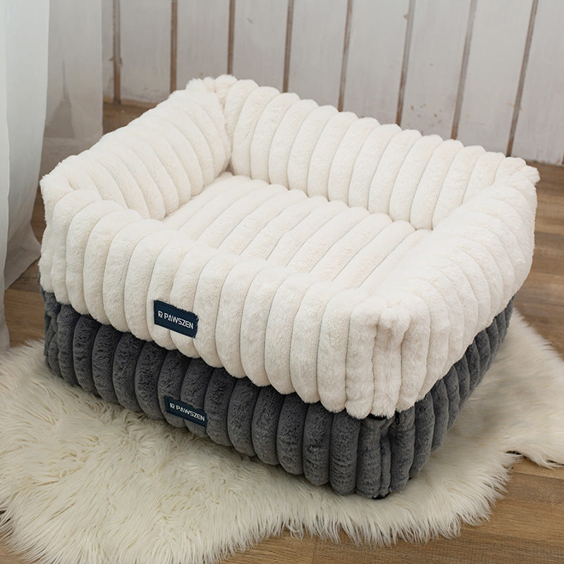 Large Kennel Removable Square Pet Bed - 0 - CJ