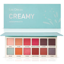 Las Chicas High Pigment Silky Hydroxybenzophenone Non - Vegan Cruelty - Free Cream 12 - Color Eyeshadow Palette Makeup Palette - 5 - CJ