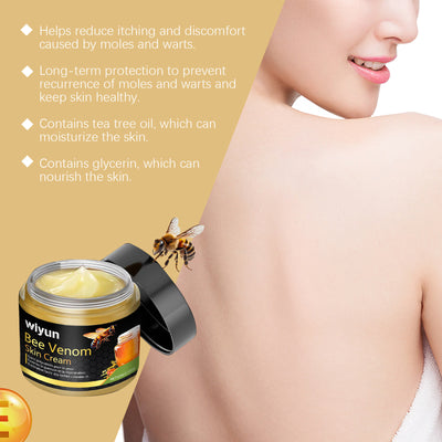 Wiyun Bee Venom Skin Care Cream Gentle Moisturizing Repair Body Blemishes Smooth Body Skin Care Cream - 5 - CJ