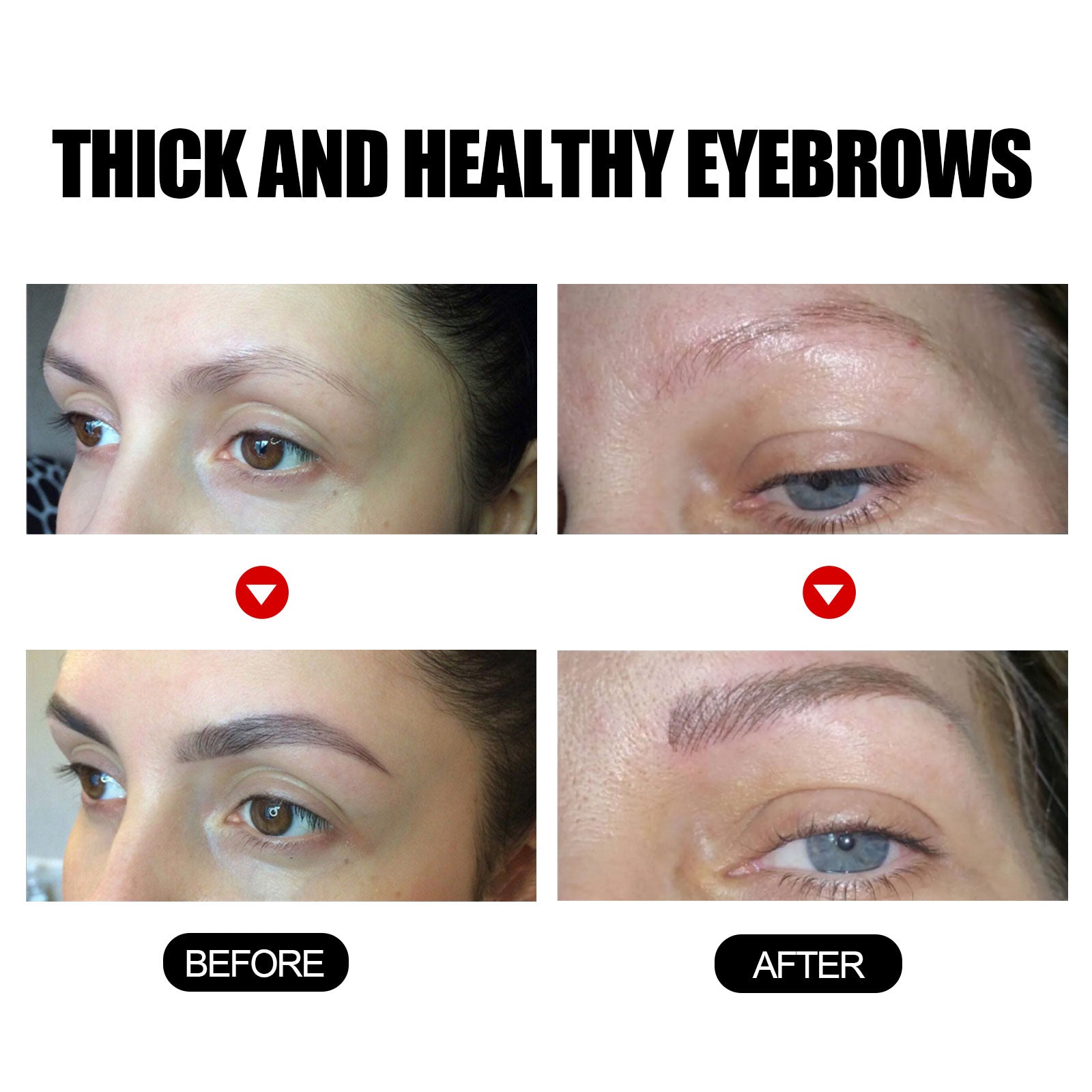 EELHOE Eyebrow Liquid Dark Thick Natural Oil Eyebrow Repair Mild Moisturizing Treatment - 5 - cjdropshipping