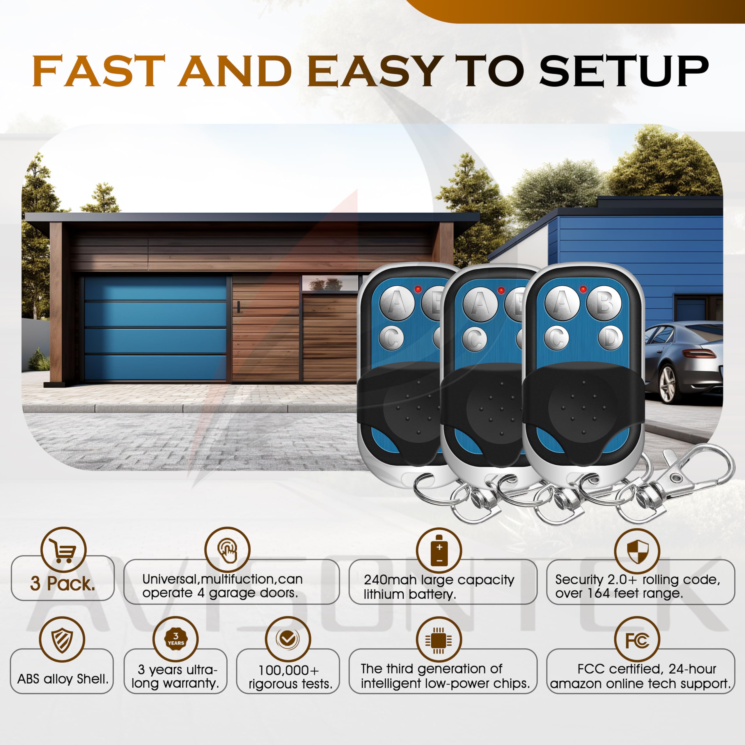 4 Car Remote Controls - 5 - cjdropshipping