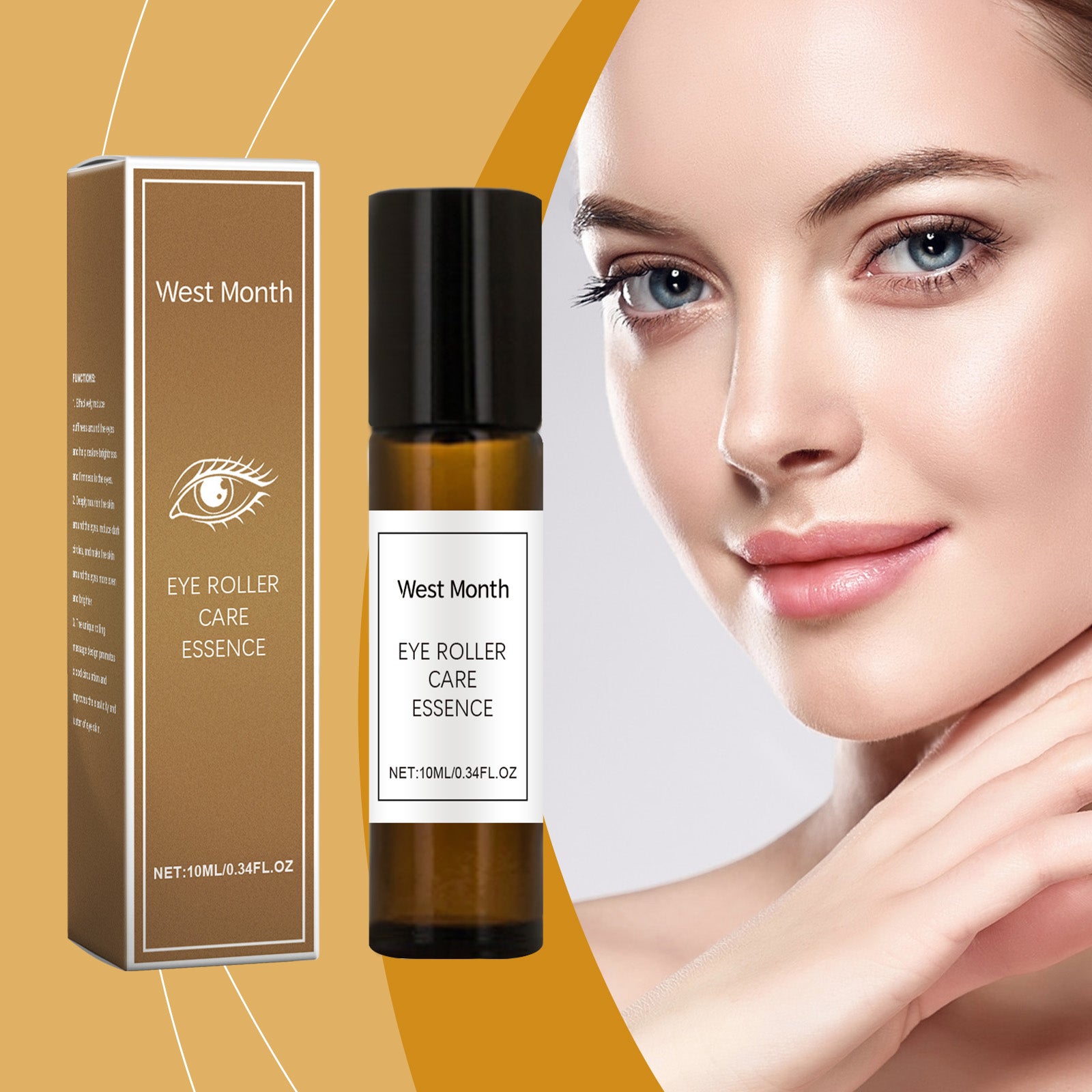 West&Month Eye Care Essence, Firming Eyes, Nourishing And Moisturizing Skin Massage And Moisturizing Essence - 5 - CJ