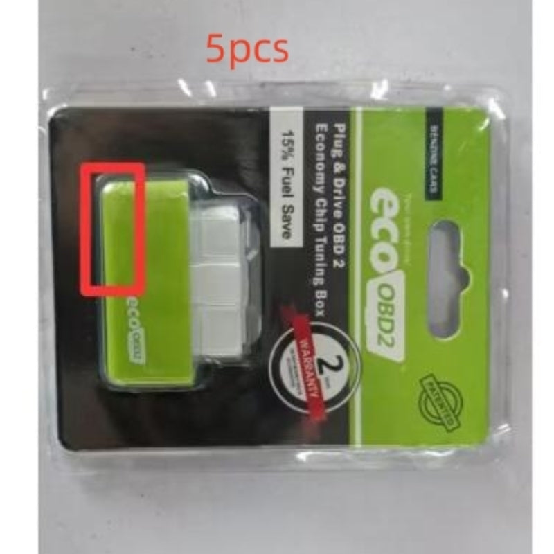 Plug And Play ECOOBD2 Gasoline Car Fuel Economy ECO OBD2 Driver - 0 - CJ - Green5pcs - CJQCGJQT00061 - Green5pcs