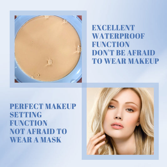 OUHOE Long - lasting Finishing Compact - Flawless, Long - wearing, Non - transferable, Easy To Touch - up, Natural, Lightweight, And Breathable Setting Powder - 5 - CJ