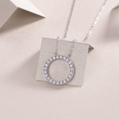 1As You Wish - A Fashionable And Luxurious Diamond Jewelry Pendant Set With Moissanite S925 Sterling Silver And Platinum Plating Prohibit TikTok sales - 5 - cj