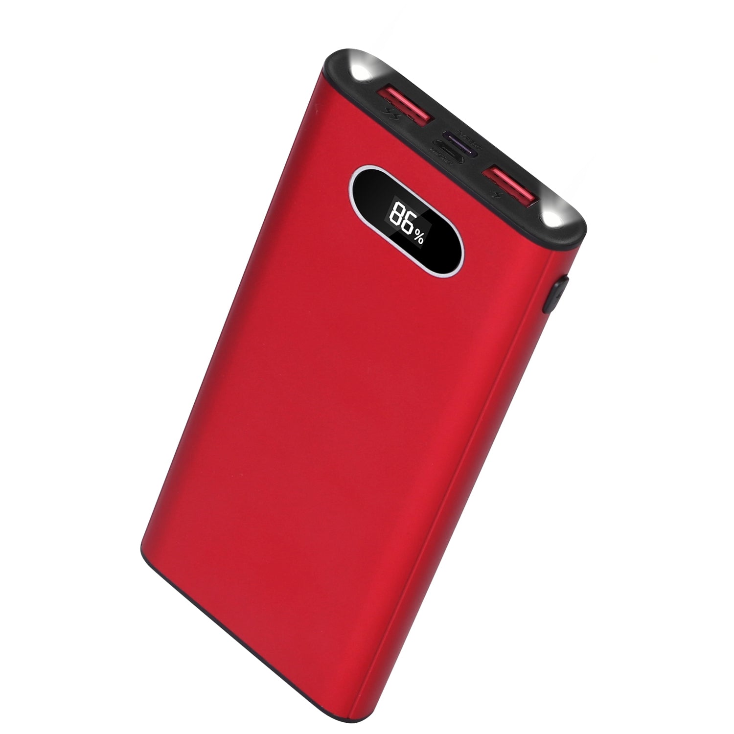 Green - Black - Red Color Options - 1Pc 20000Mah Power Bank Portable Charger External Battery Pack 22.5W Super Fast Charging With LED Display Flashlight Fit For IOS Phone - 5 - CJ