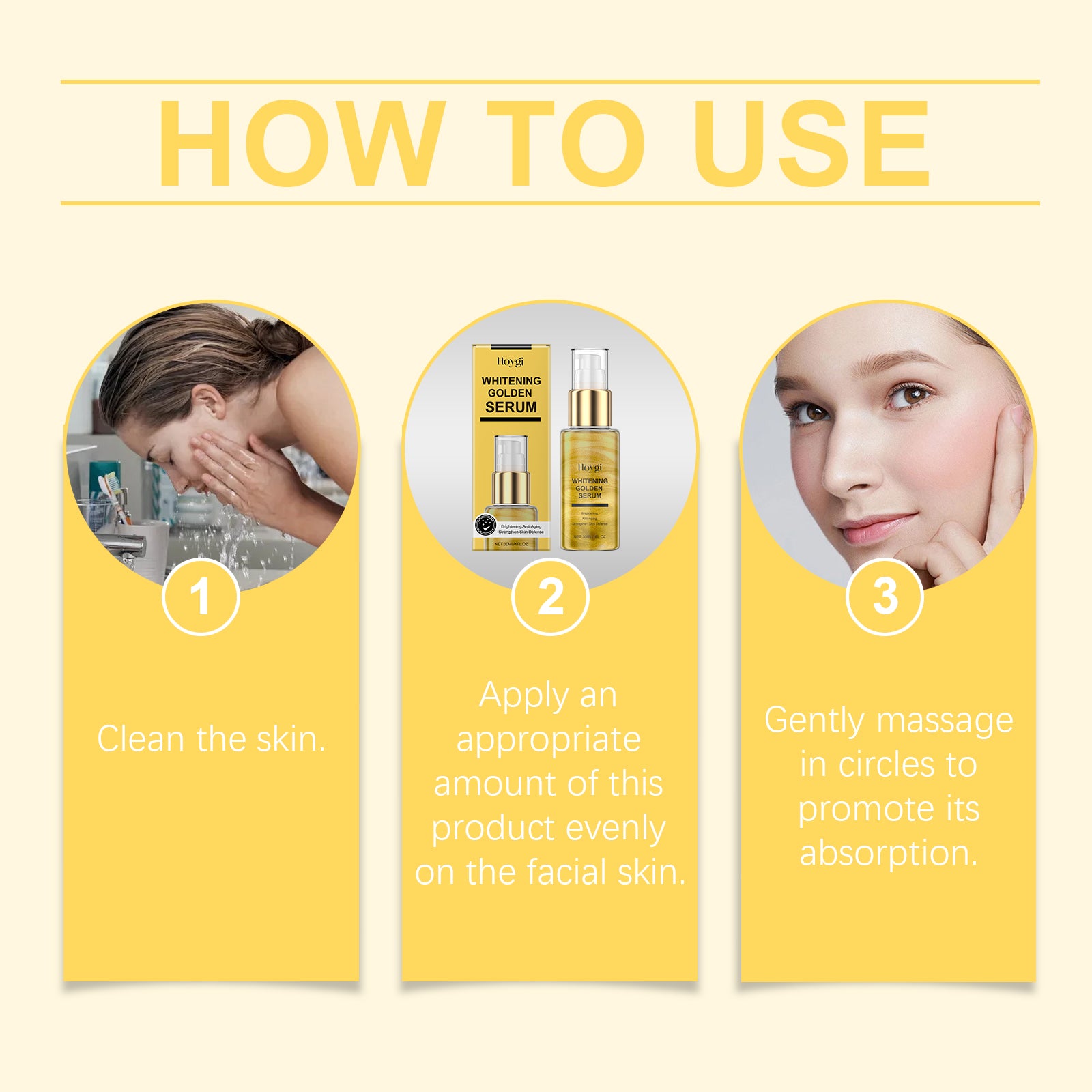 Hoygi Gold Skin Care Essence, Gently Hydrates And Nourishes Skin - 5 - CJ