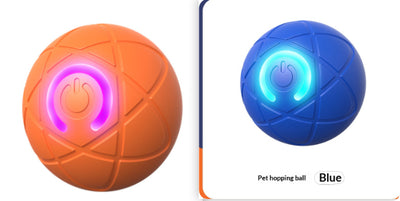 Pets Electric Jumping Ball Automatic Dog - teasing Luminous Pet Products Pets Dogs Training Products Ball Toys For Dogs Resistance - 0 - CJ