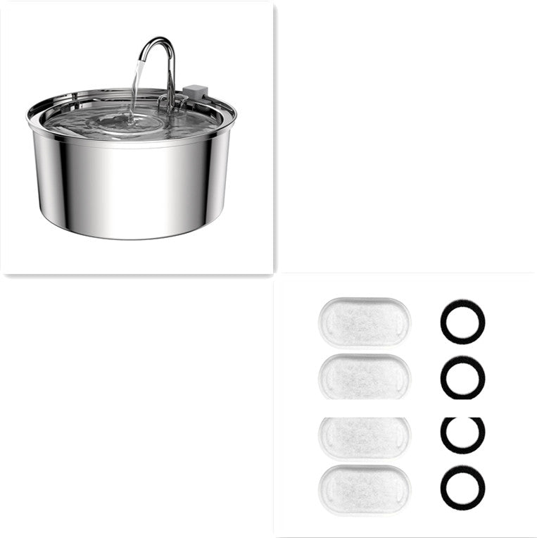 Stainless Steel Water Dispenser Automatic Fountain - 0 - CJ - Set1 - AU - CJJT140490327AZ