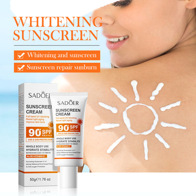 SADOER Anti - photodamage Repair Sunscreen SPF90 PA 50g - 4 - CJ
