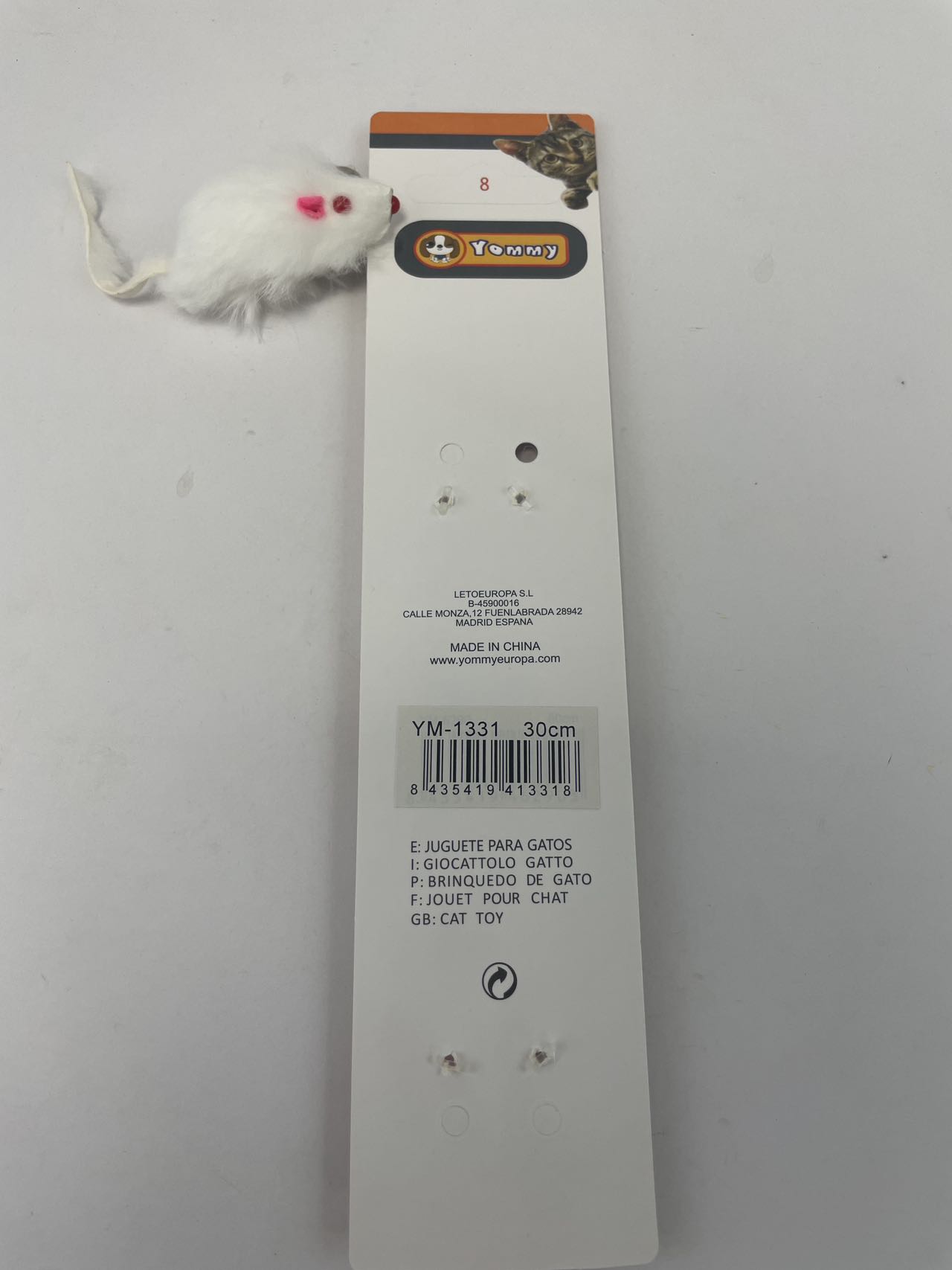 Rabbit Skin Mouse Cat Teaser - 5 - CJ