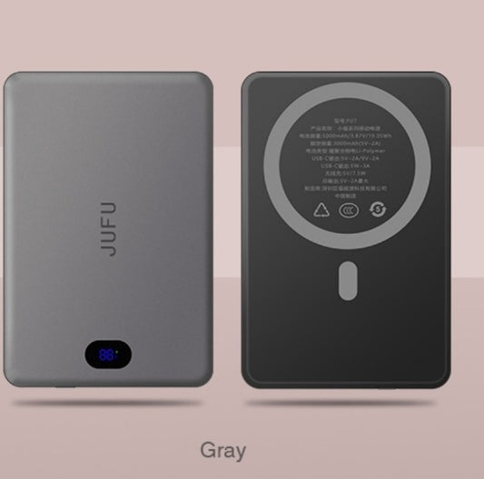 Adaptable To The Whole Scene With Magnetic Wireless Power Bank, A Savior For Travel And Office, Magnetic Charging In Seconds, Portable, Small And Large Capacity - 5 - CJ