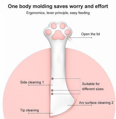Pet Canned Spoon Jar Opener Puppy FeedingMixing Wet Dry Cat Dog Accessories FeederShovel Tableware Multifunction Pet CannedSpoon Jar Opener Puppy - 5 - CJ