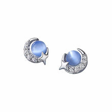 Starry Sky Women's Mini Blue Zircon Earrings - Stylish And Elegant, It's The Perfect Birthday Gift For Your Girlfriend Or Girlfriend - Selling On Temu Is Prohibited - 5 - CJ