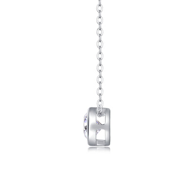 1Purity - A Fashionable And Luxurious Diamond Jewelry Pendant Set With 1 - carat Moissan Diamond S925 Sterling Silver Prohibit TikTok sales - 5 - cj