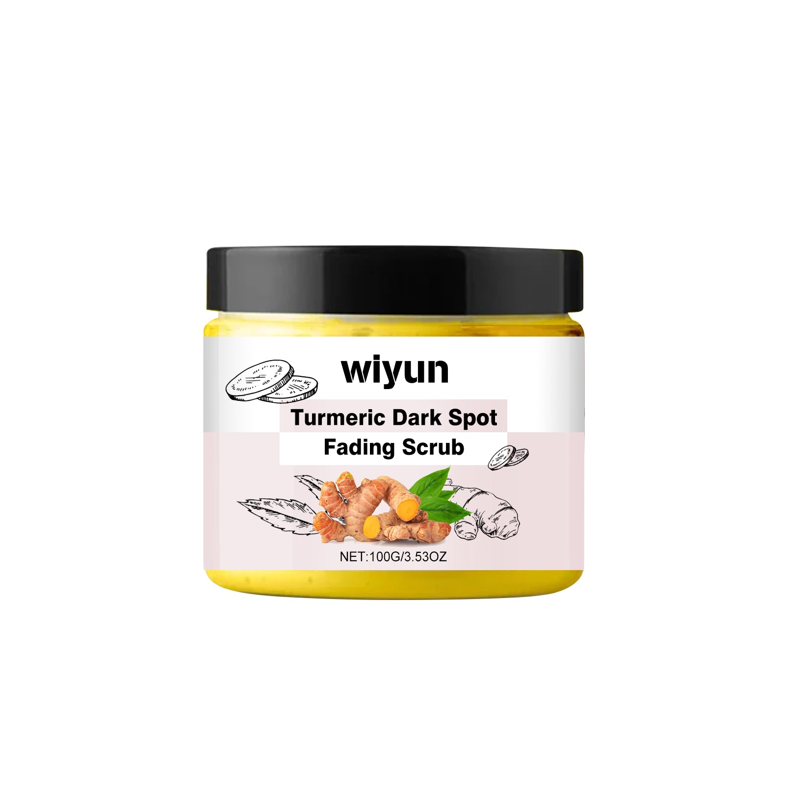 Wiyun Turmeric Scrub For Deep Body Cleansing Gentle Exfoliating Moisturizing Moisturizing Skin Cleansing Care - 5 - CJ