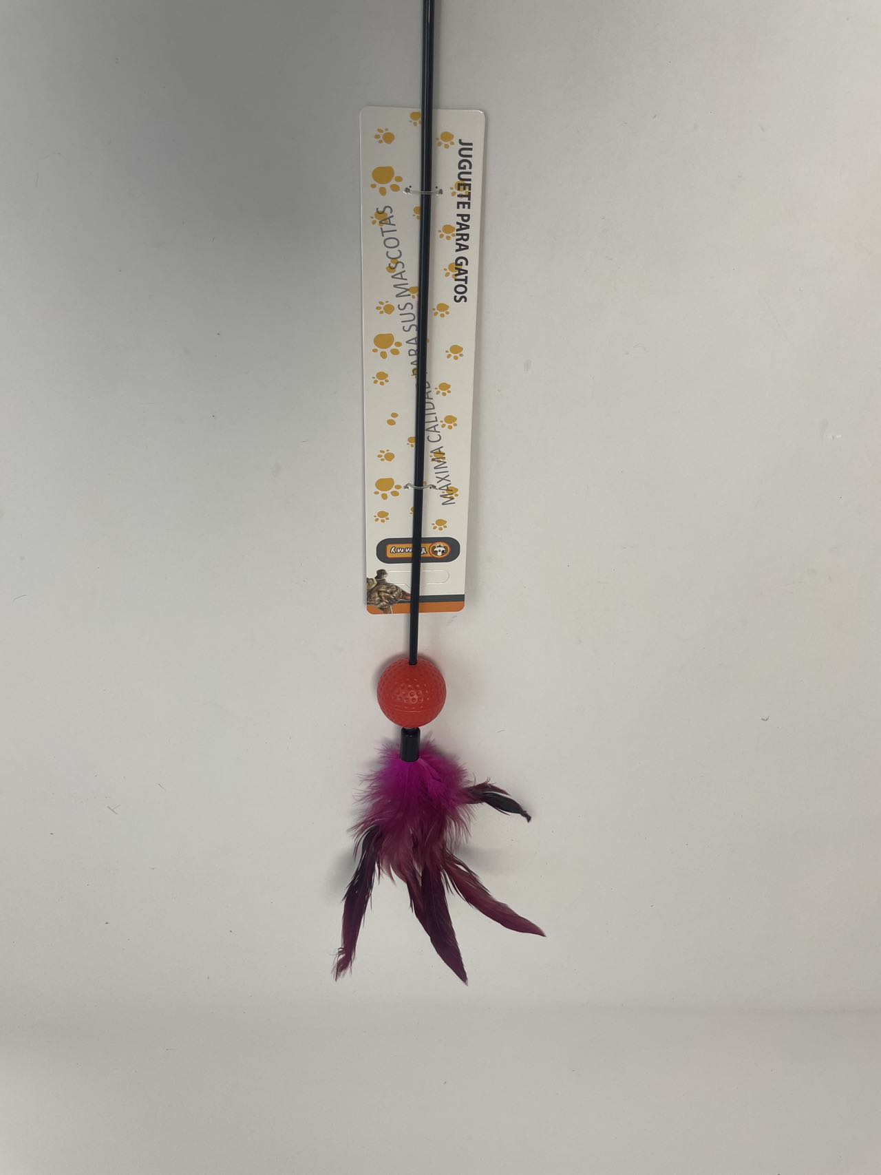 Color - changing Feather And Toy Ball Cat Teaser - 5 - CJ