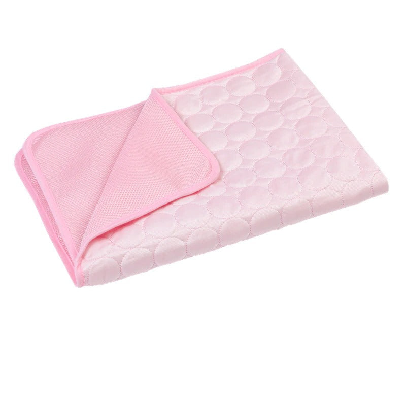 Dog Cooling Mat Cooling Pad For Pets Chilly Pad For Kennels, Crates, Cars, Indoor & Outdoor Ice Silk Mat Cooling Blanket Cushion Non - Toxic Breathable Sleep Bed Beach - 5 - CJ