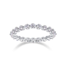 1Row Of Diamonds, Moissanite Rings, Silver Rings, Luxury Fashion Rings Prohibit TikTok sales - 5 - CJ
