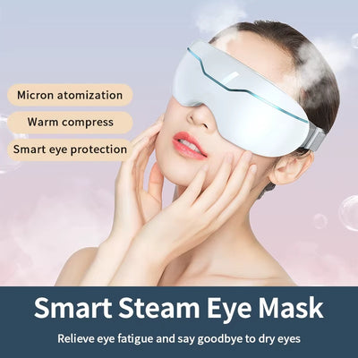 Intelligent Cooling Water Spraying Eye Spa Therapy Tool Eye Relaxation Electric Warming Steaming Compression Eye Massager - 5 - CJ