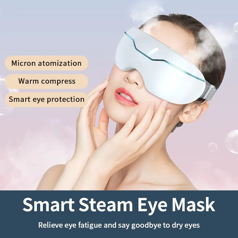 Intelligent Cooling Water Spraying Eye Spa Therapy Tool Eye Relaxation Electric Warming Steaming Compression Eye Massager - 5 - CJ