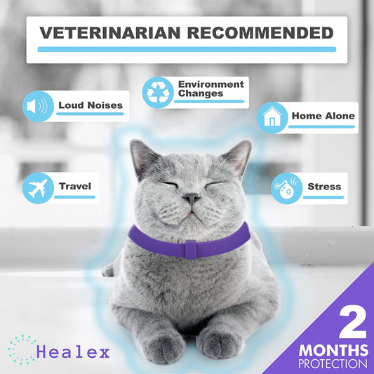 Pet Calm Collar Cat Comfort Collar Relieve Anxiety - 0 - CJ