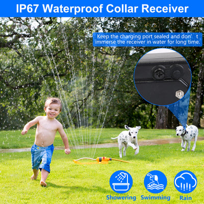 1Set Wireless Electric Dog Fence Pet Shock Boundary Containment System Electric Training Collar For Small Medium Large Dogs - 5 - CJ