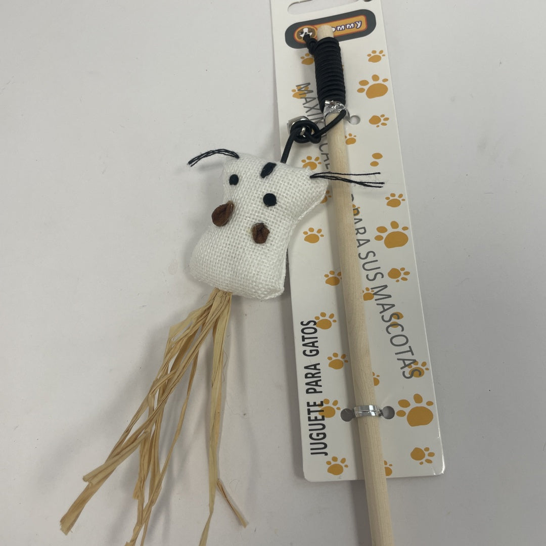 Little Straw Bag Cat Teasing Stick - 5 - CJ